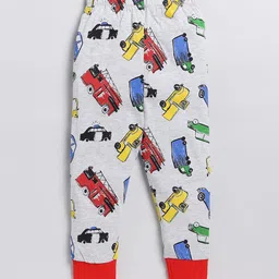 YK Boys Conversational Printed T-shirt With Pyjama image 5