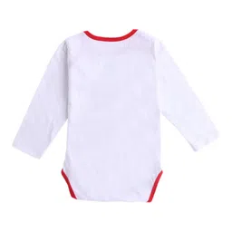 Hopscotch Infant Kids Pack Of 2 Printed Cotton Bosysuits image 4