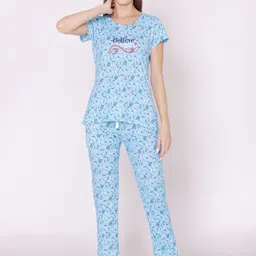 Bodycare Women Printed Pure Cotton Night suit-picture-42