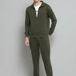 Cloak & Decker Men Mock Collar Tracksuits-picture-40