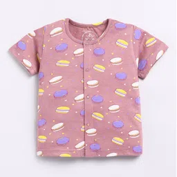 Clt.s Kids Conversational Printed Pure Cotton Night suit image 3