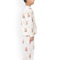 BAESD Boys Conversational Printed Pure Cotton Night suit image 3