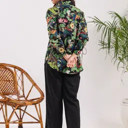 SANSKRUTIHOMES Printed Pure Cotton Night Suit image 4