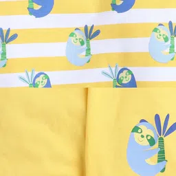 BUMZEE Boys Conversational Printed Pure Cotton Night Suit image 5