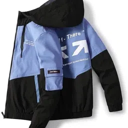 zyrona Men Colorblock Casual Jacket-picture-23