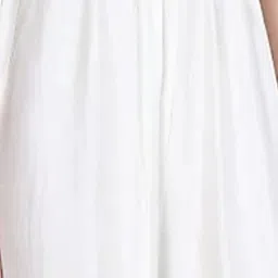 fambee Pack of 2 Women Relaxed Black, White Viscose Rayon Trousers image 4