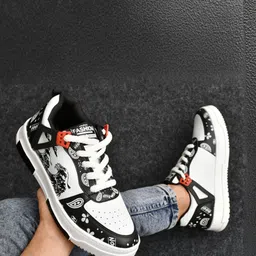 juta Comfortable Premium Stylish Unique Trendy Popular KUS2003_BLACK for Men Sneakers For Men-picture-23