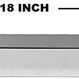 clinton Stainless Steel 8X8 Inch Ultra Slim Shower With (18" Inch) Square Shower Arm Fixed Mount image 4