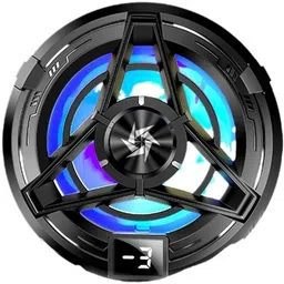 Cubonic SL17 Magnetic Mobile Cooler|Metal Adhesive Plate|Universal Clip|LED display Gaming Accessory Kit-picture-23