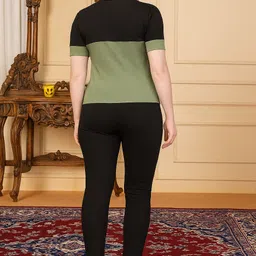 linsor fashion Striped Women Track Suit image 4