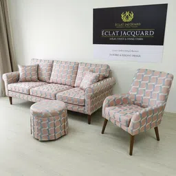 ubh DD-ECLAT-SAT-FAB Sofa Fabric image 3