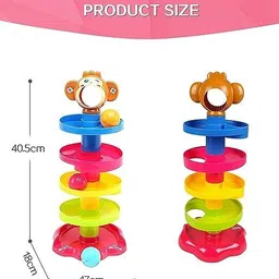 countrylink N e w Moms kids for Monkey rolling roll balll toy image 4