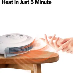 melbon Room heater 902 Silent Fan room heater Two heat settings 1000 W and 2000 W. Rated Voltage :230 V Fan Room Heater image 3