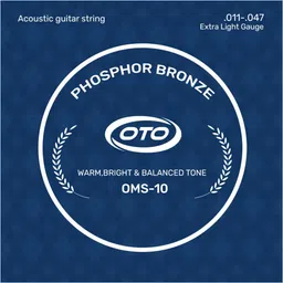 oto Acoustic Acoustic Guitar String set 6 pcs Bronze Metarial Guitar String-picture-46