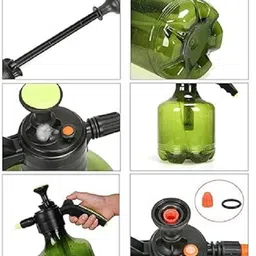 alkarty 3 Liter Spray Bottle for Garden, Washing Vehicles, Pest Control, MULTICOLOUR 3 L Hand Held Sprayer image 2
