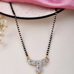 Silvermerc Designs Gold-Plated Beaded Mangalsutra-picture-31