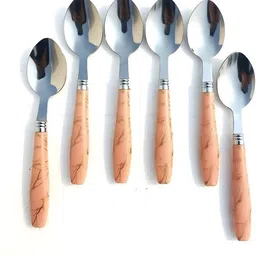 Cuttlery Table Spoon Disposable Stainless Steel Table Spoon, Tea Spoon Set-image-1