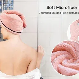 shruhadam international Microfiber 450 GSM Hair Towel image 2