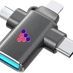 Reedeal Micro USB, Lightning, USB Type C OTG Adapter-picture-24
