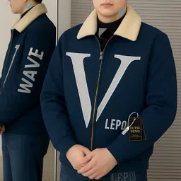 futse peno Men Printed Casual Jacket image 2