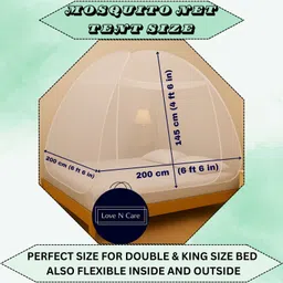 love n care Foldable Portable Anti Mosquito Net for Bed Camping Travel Home Outdoor Polyester Adults Mosquito Net image 2