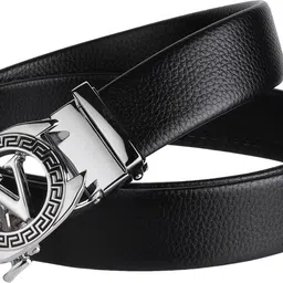 zoro Men Formal, Party, Evening, Casual Black Artificial Leather, Texas Leatherite Belt-picture-26