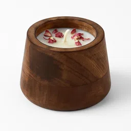 ruhe perfumery Wooden Jar Candle | 150ml | Premium Soy Wax | Long Burn | Eco-Friendly Candle-picture-38