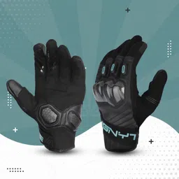 ignyte Carbon Full Finger Bike Riding Gloves with Touch Screen Sensitivity Riding Gloves image 3