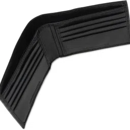 louis philippe Men Formal Black Artificial Leather Wallet - Regular Size image 3