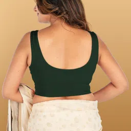 abhi U-Neck Women Blouse image 2