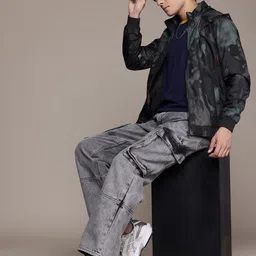 Men Dyed/Ombre Tailored Jacket-image-1