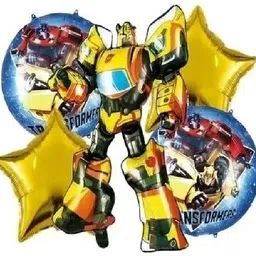 toyuniverse Printed Transformer BumbleBee theme Foil balloon set for birthday party decoration Balloon-picture-27