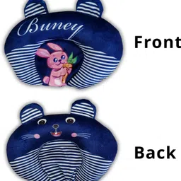 tag24 Infant Head Shaping Neck Support 0-18 M Kids |Rai Pillow for Sleep Bed Set Mustard Seeds Solid Baby Pillow Pack of 1 image 2