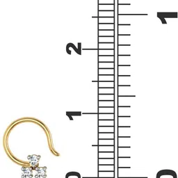 avsar Janvhi 18kt Diamond Yellow Gold Ring image 2