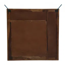 woodenmood Siramika Sheesham Wood Wall Mirror in Brown image 5