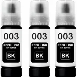 Gedi 003 Black Refill Ink for L3110,L3150,L3250,L3252,L3115,L3116 Printer 3PC Black Ink Bottle-image-51