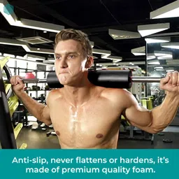 boldfit Barbell Pad Barbell Squat Pad for Neck & Shoulder Support Gym Barbell Support Neck Support image 5