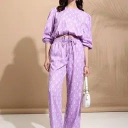 tokyo talkies Top Pant Co-ords Set image 3