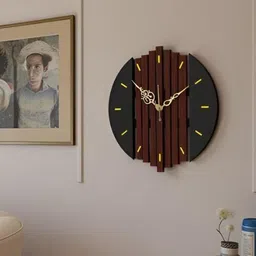 gift with smile Analog 28 cm X 28 cm Wall Clock image 1