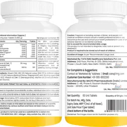tata 1mg Vitamin D3+K2 (MK-7 )Advanced Tablet| For Stronger Bones and Immunity image 2