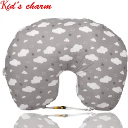 kid's charm Cloud Portable 6 in 1 New Born Baby Feeding Pillow(Cloud-Grey) Breastfeeding Pillow-picture-16