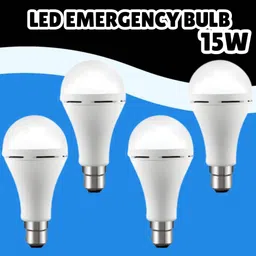 sacro (Emergency Inverter Blub) charging 15W LED Bulb for Extended Lighting_Pack_4E195 4 hrs Bulb Emergency Light image 1