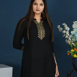 bhumi fashion Women Solid Viscose Rayon Straight Kurta-picture-13