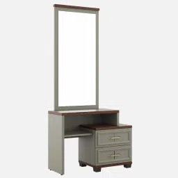 spacewood Kosmo Sahara Dresser In Stone Grey Modern Ash Finish with Drawer Storage image 4