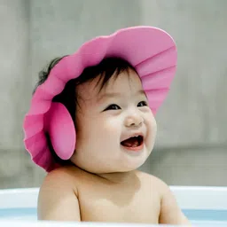 aaradhyam Baby Shower Cap Soft Toddler/Baby/Kids|Soft & Flexible Material|Size 30 x 28 CM-picture-21
