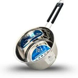 ag steel AG Stainless Steel Sauce Pan 19 cm diameter 1 L capacity-picture-40