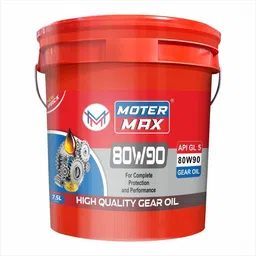 moter max Premium Quality Gear Oil New Pack Of 7.5L 80W90 API Gl-5 Complete Protection Gear Oil image 1
