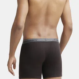 jockey 8009 Super Combed Cotton Rib Solid Men Trunk image 2