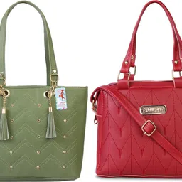 msk collection Women Green, Maroon Messenger Bag-picture-28