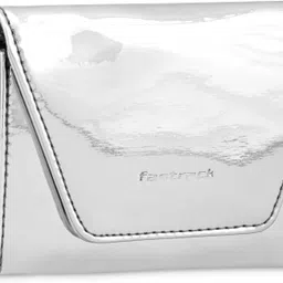 fastrack Casual Silver Clutch image 4